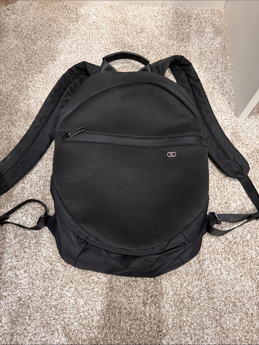 CALIA by Carrie Underwood Black Everyday Backpack with Front Zip Pocket